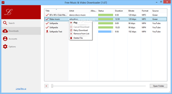 Free Music & Video Downloader screenshot 3