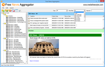 Free News Aggregator screenshot 2