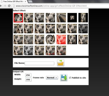 Free Online GIF Effect screenshot