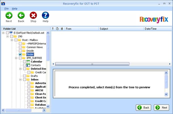 Free OST to PST Programe screenshot