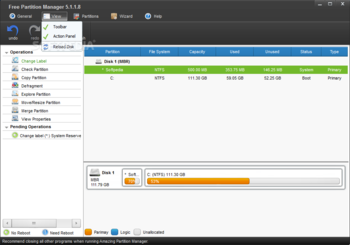 Free Partition Manager screenshot 3