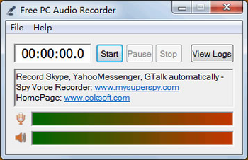 Free PC Audio Recorder screenshot