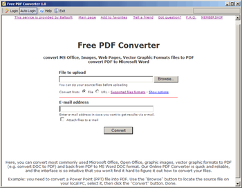 Free PDF Converter screenshot 2