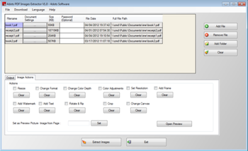 Free PDF Image Extractor screenshot 2