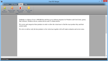 Free PDF Merger screenshot 3