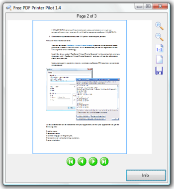 Free PDF Printer Pilot screenshot