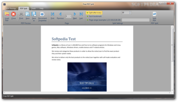 Free PDF Split screenshot 2