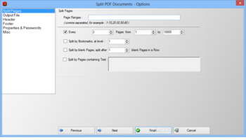Free PDF Splitter Merger 4dots screenshot 4