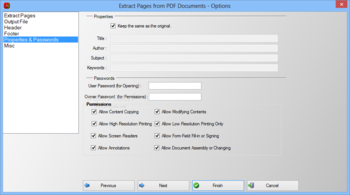 Free PDF Splitter Merger 4dots screenshot 6