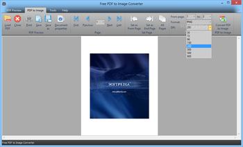 Free PDF to Image Converter screenshot 2