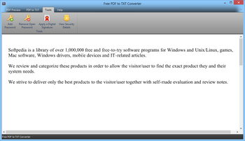 Free PDF to TXT Converter screenshot 3