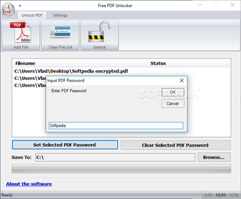 Free PDF Unlocker screenshot 2