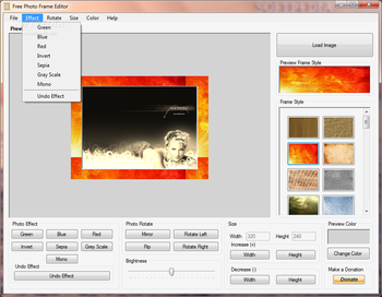 Free Photo Frame Editor screenshot 2