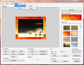 Free Photo Frame Editor screenshot 4