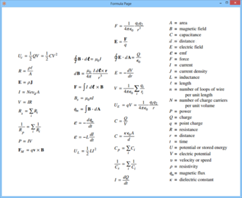 Free Physics Formulas screenshot 2