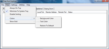 Free Port Explorer screenshot 2