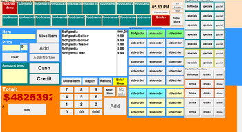 Free POS Project screenshot