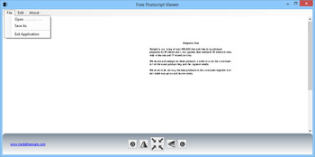 Free Postscript Viewer screenshot 2