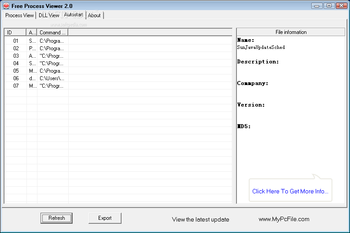 Free Process Viewer screenshot 2