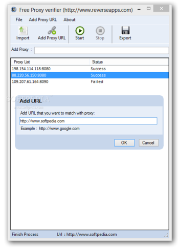 Free Proxy Verifier screenshot 2