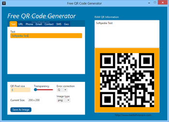 Free QR Code Generator screenshot