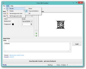 Free QR Creator Portable screenshot 2