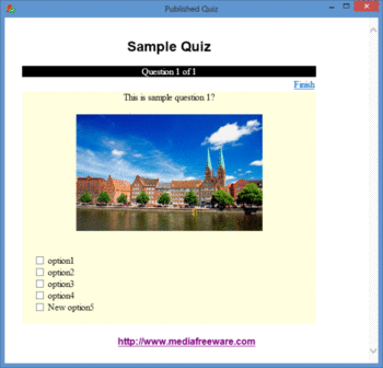 Free Quiz Maker screenshot