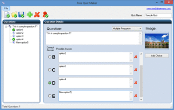 Free Quiz Maker screenshot 2