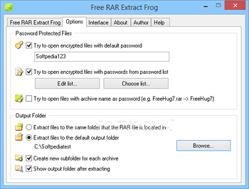 Free RAR Extract Frog screenshot 2