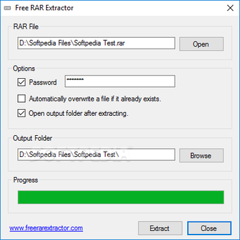 Free RAR Extractor screenshot 2