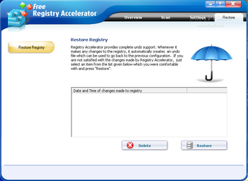 Free Registry Accelerator screenshot 4