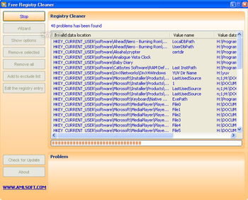 Free Registry Cleaner screenshot 3