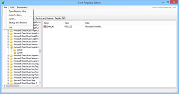 Free Registry Editor screenshot 5