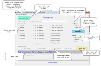 Free Resize Photos screenshot