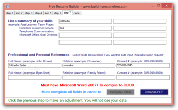 Free Resume Builder screenshot 6