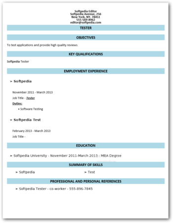 Free Resume Builder screenshot 7