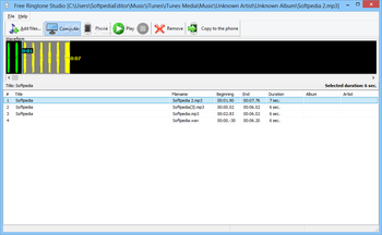 Free Ringtone Studio screenshot