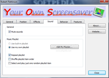 Free Robert Pattinson Screensaver screenshot 5