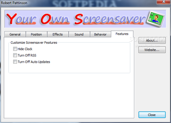 Free Robert Pattinson Screensaver screenshot 7