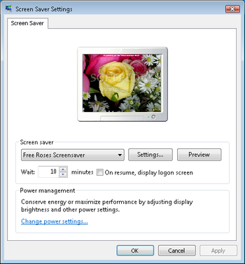 Free Roses Screensaver screenshot 2