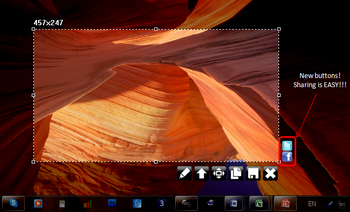 Free screenshot LightShot addon for IE screenshot