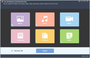 Free SD Memory Card Data Recovery screenshot 4