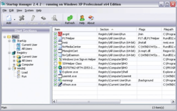 Free Security Soft: Startup Manager screenshot