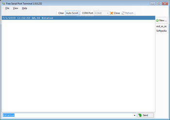 Free Serial Port Terminal screenshot