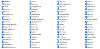 Free Small Blue Icons screenshot