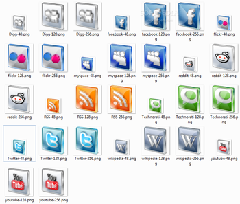 Free Social Icons screenshot