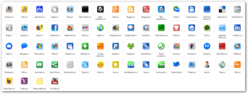 Free Social Media Icons screenshot