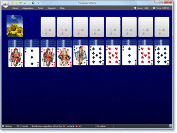 Free Spider Solitaire screenshot 12