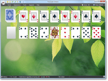 Free Spider Solitaire screenshot 3