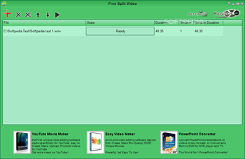 Free Split Video screenshot